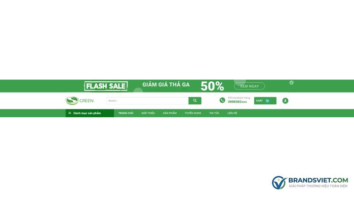 Header của Theme WordPress Bách Hóa 05