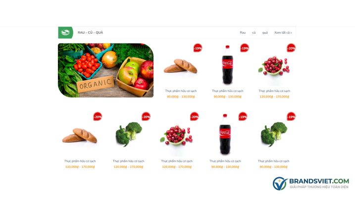 rau củ quả Theme WordPress bách hóa 05