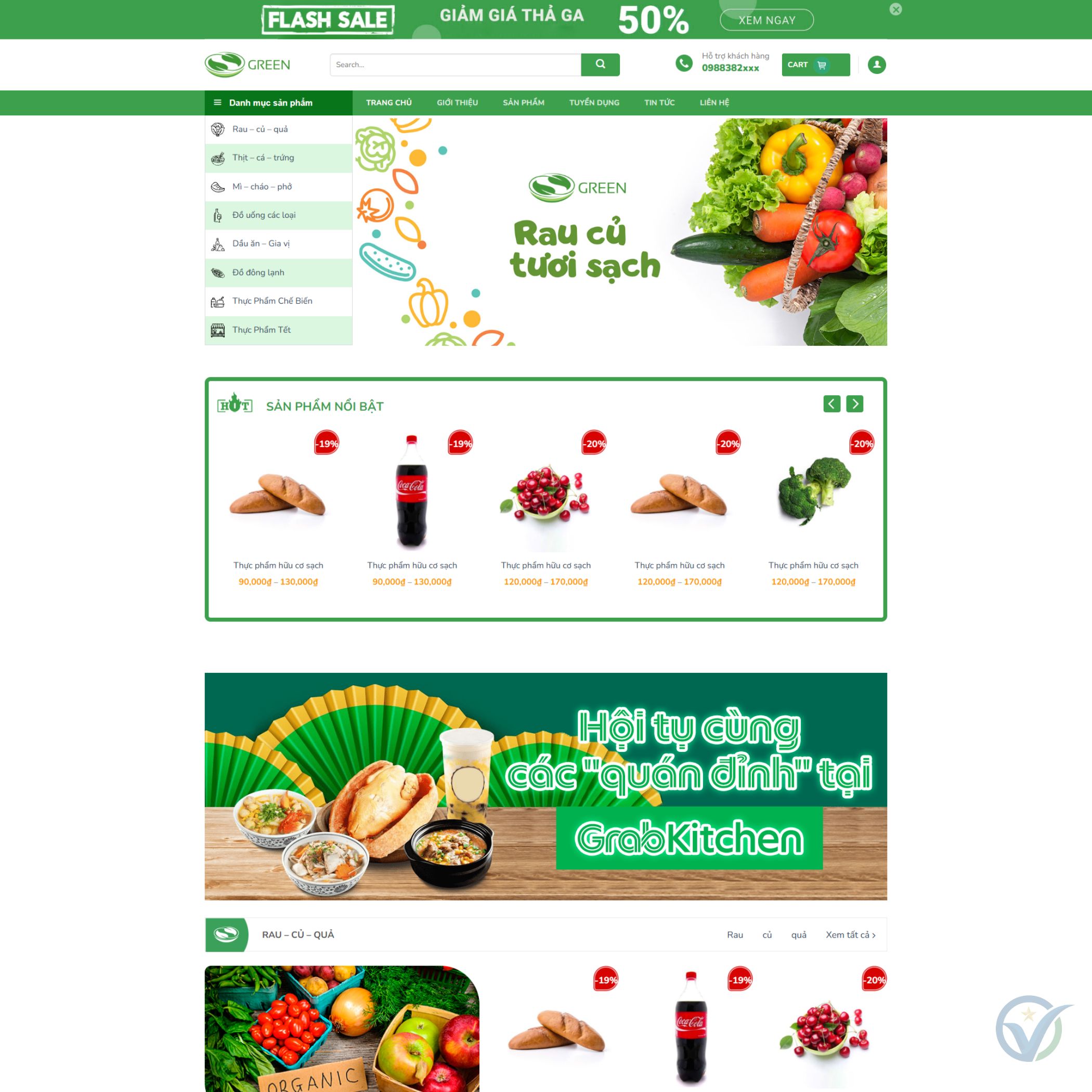 Theme WordPress bách hóa 05