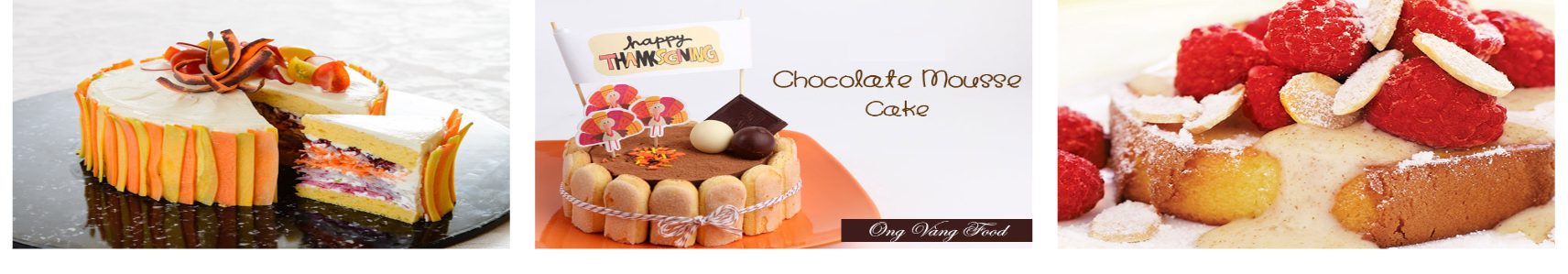 Theme bán nguyên liệu làm bánh - Banner hình ảnh sản phẩm bánh trên theme bán nguyên liệu làm bánh
