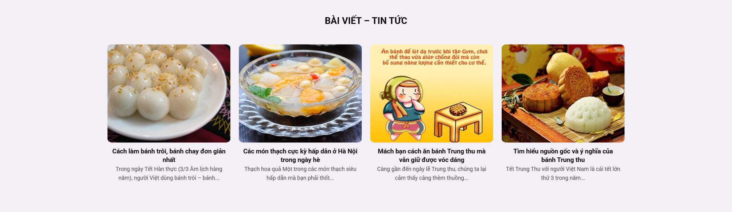 Theme bán nguyên liệu làm bánh - Khối tin tức và mẹo làm bánh của theme bán nguyên liệu làm bánh