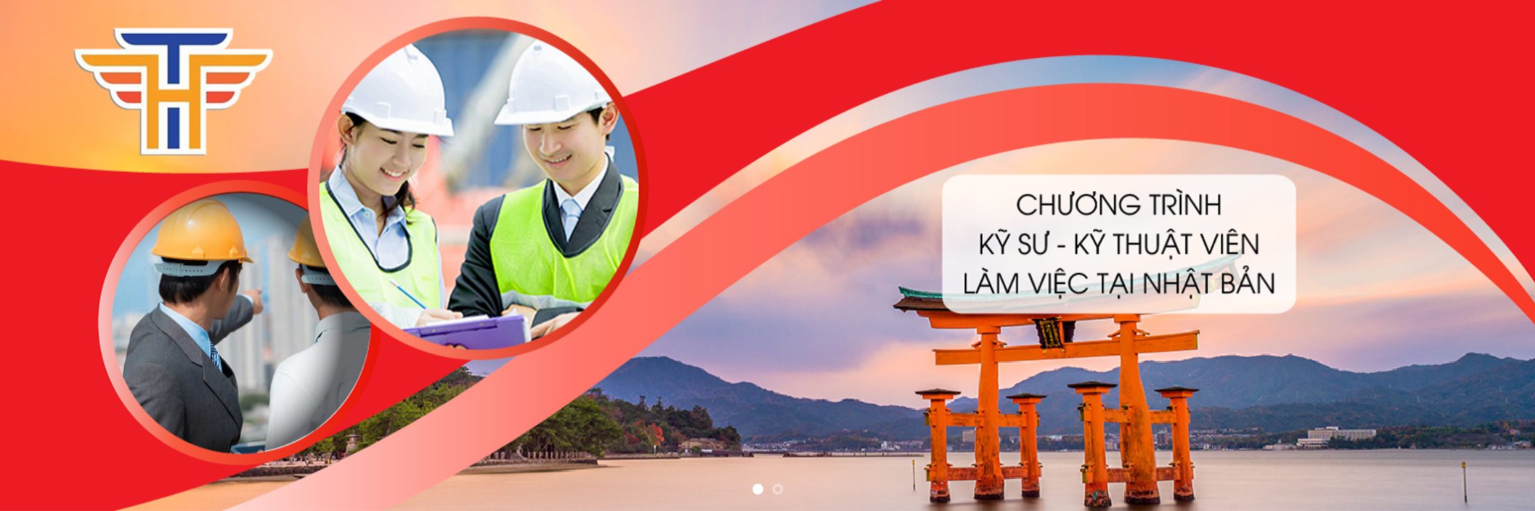 Theme xuất khẩu lao động - Slider chương trình của theme xuất khẩu lao động