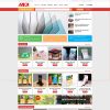 Theme website gia công, bán mica