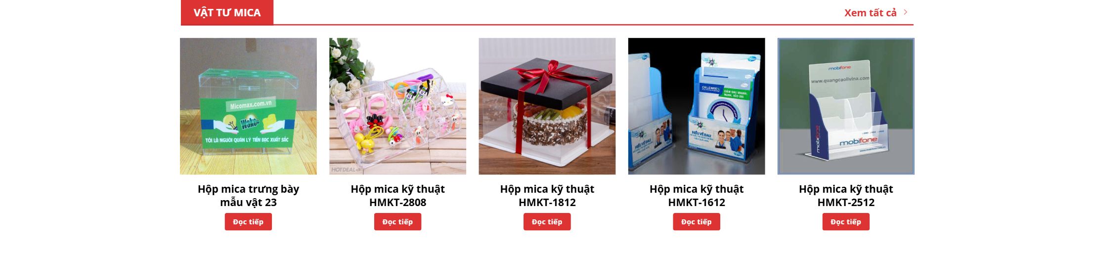 Theme gia công mica - Khối vật tư mica của theme gia công mica