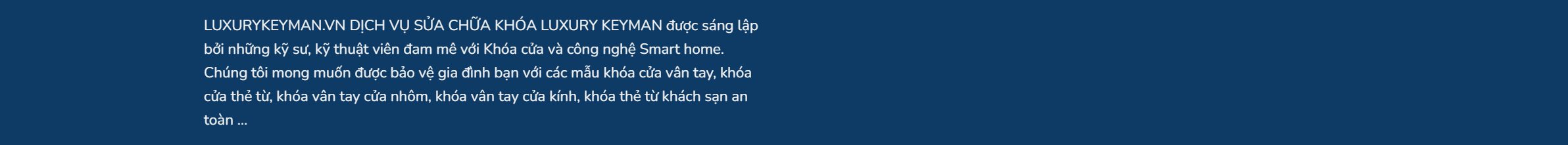 Dịch vụ sửa khóa trên theme khóa cửa vân tay