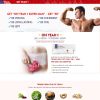 Theme landing page thực phẩm chức năng