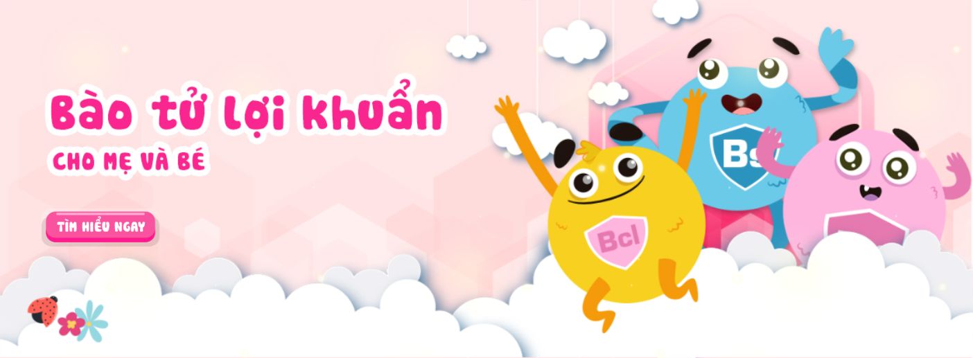 Theme sản phẩm mẹ và bé - Hero giới thiệu sản phẩm mẹ và bé