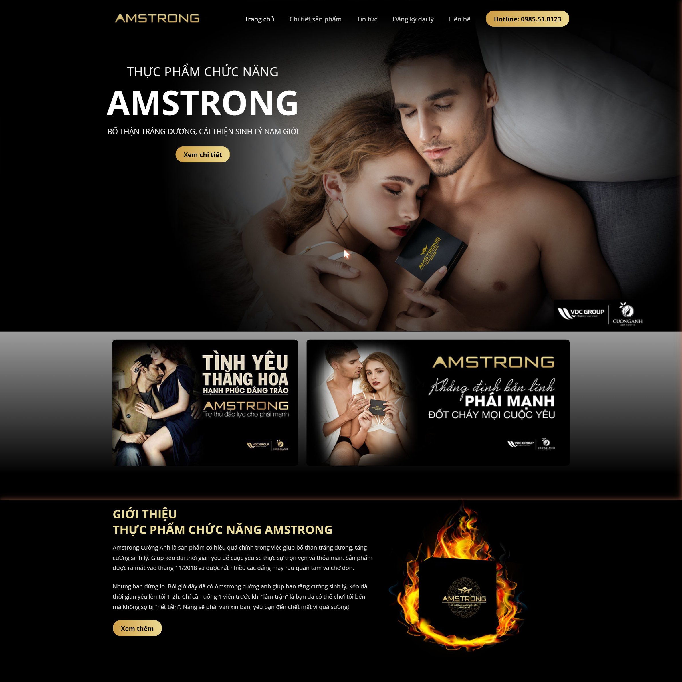 Theme website bán thực phẩm chức năng